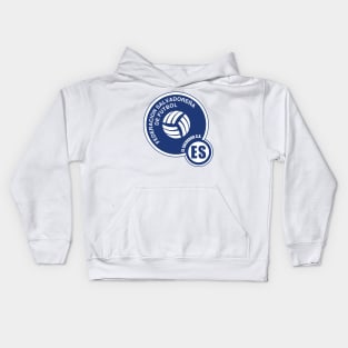 Federacion Salvadorena de Futbol El Salvador beach soccer Kids Hoodie